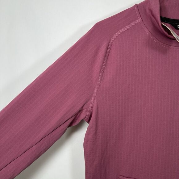 Carhartt Force Relaxed Fit Long Sleeve Mock Neck Pullover Womens Small Pink NWT - Picture 8 of 14